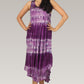 Purple Haze | Boho Tie Dye Sleeveless Sundress