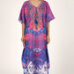 Orchid Oasis | Purple Luxe Art Silk Kaftan