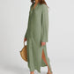 Peek-A-Boo | Mint Shirt Dress