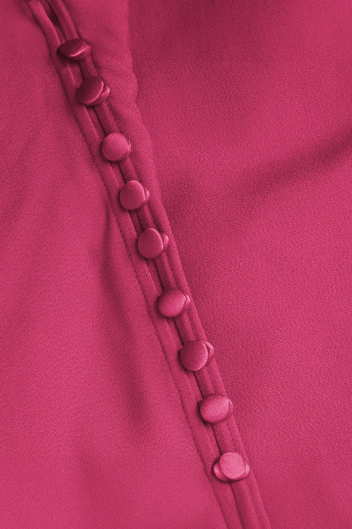 Serene Silhouette | Magenta Kaftan