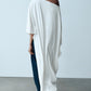 Ivory Illusion | One-Shoulder Asymmetrical Top