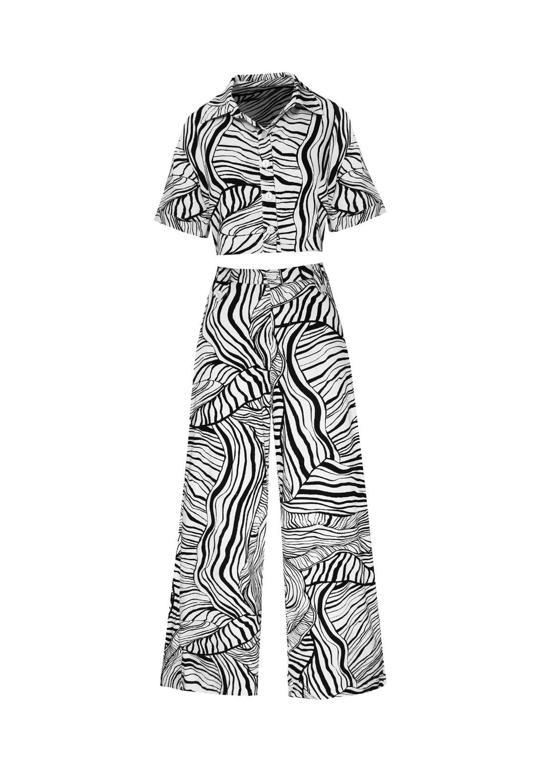 Yin-Yang | Black & White Co-Ord Set