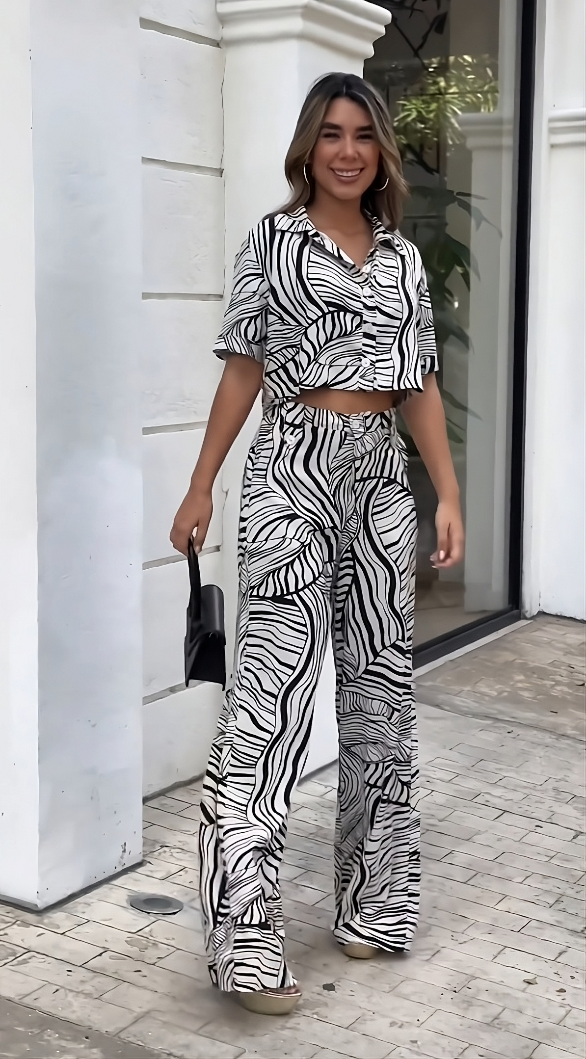 Yin-Yang | Black & White Co-Ord Set