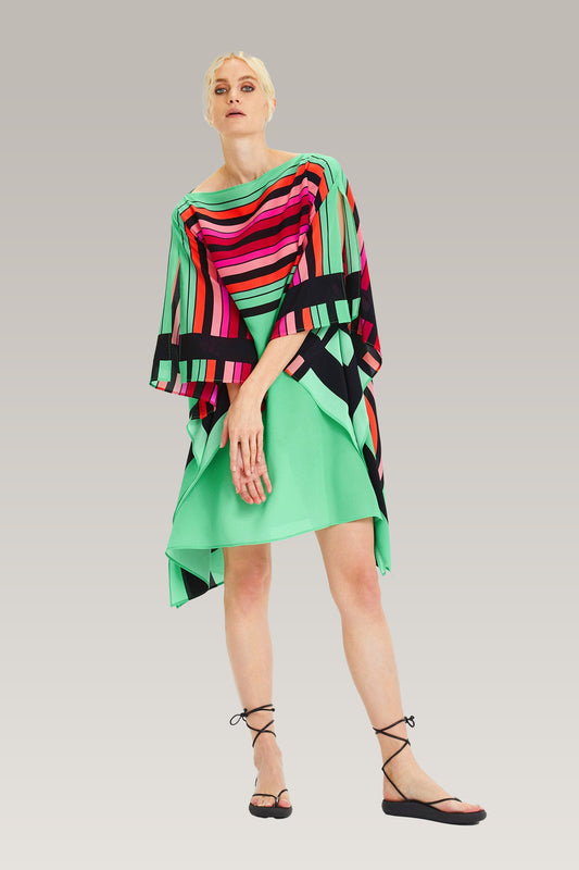 Watermelon Wonder | Pink Green Kaftan